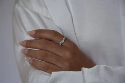 Rachelment Leah Ring In Silver