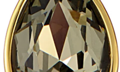 Ted Baker Davina Crystal Drop Necklace In Gold