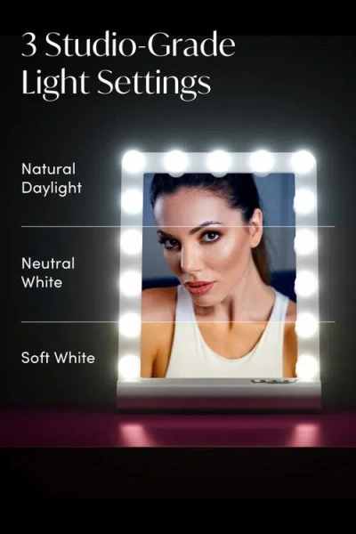 Fancii Madeline Mini Hollywood Mirror In Multi