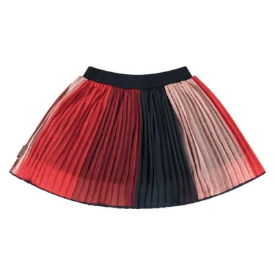 Stains And Stories By Babyface Multi-colored Pleated Skirt In Multi