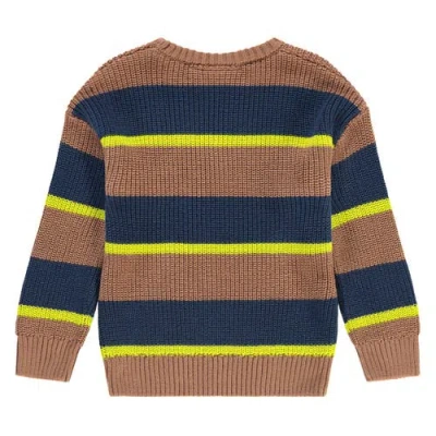 Stains And Stories By Babyface Multi-stripe Knit Sweater In Multi
