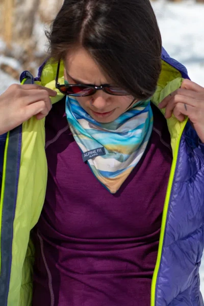 Alpine Fit Mountain V Merino Wool Neck Gaiter