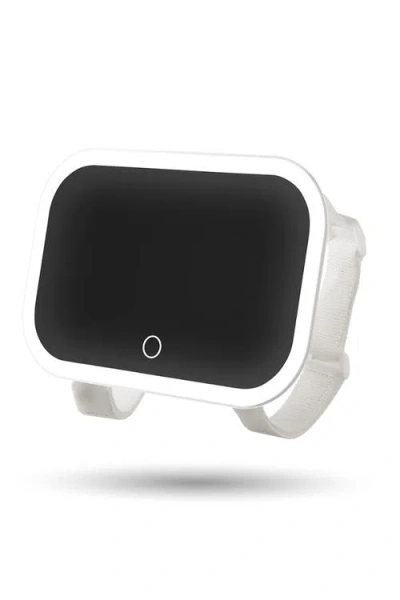 Fancii Juni 2 Lighted Car Visor Mirror In White