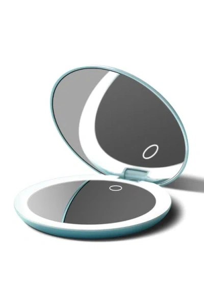 Fancii Taylor Led Compact Mirror In Blue