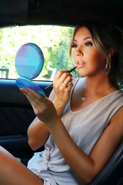 Fancii Taylor Led Compact Mirror In Multi