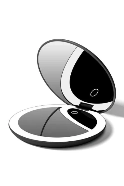 Fancii Taylor Led Compact Mirror In Black