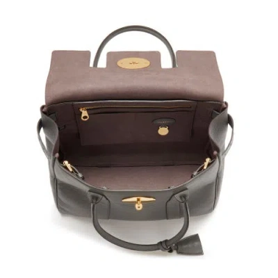 Mulberry Bayswater Leather Satchel In Yellow