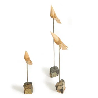 Napa Home & Garden The Flock, Set Of 3 In Gold