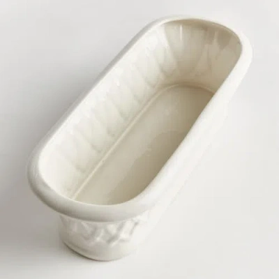 Napa Home & Garden Hillingdon Oblong Cachepot In White