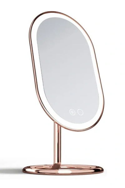 Fancii Vera Lighted Vanity Mirror In Brown