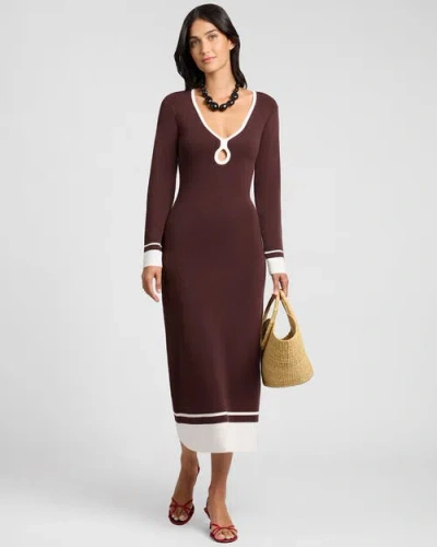 Onia Linen Tencel Maxi Dress In Multi