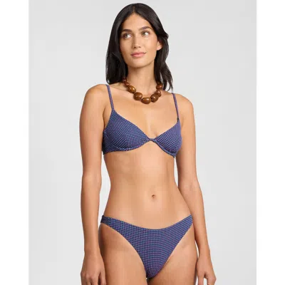 Onia Liana Bikini Top In Blue