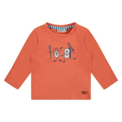 Babyface Milk & Toast Long Sleeve T-shirt In Orange