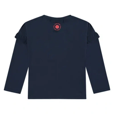 Stains And Stories By Babyface Disco Fever Long Sleeve Sweatshirt In Blue