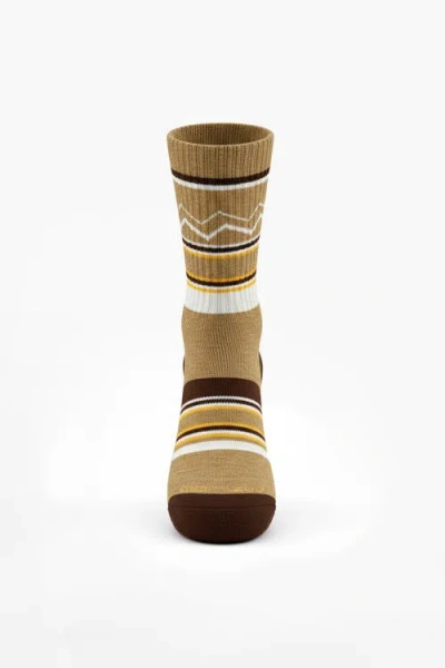 Cozy Zero Performawool Midcrew All-season Hike Socks In Green