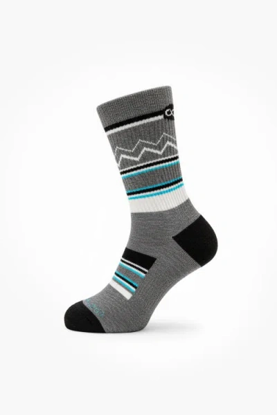 Cozy Zero Performawool Midcrew All-season Hike Socks In Gray