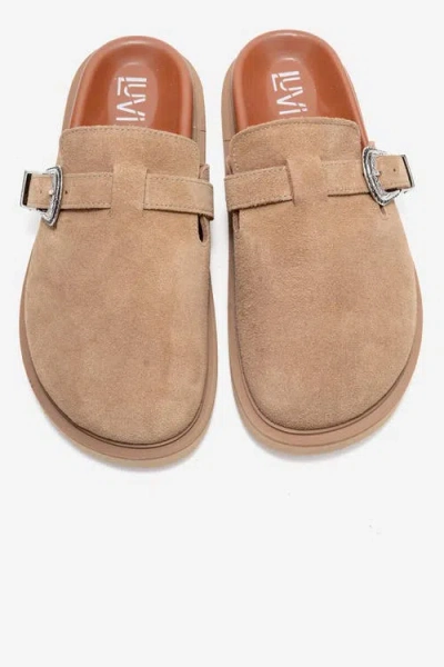 Forever & Always Shoes Vesta Leather Mule In Multi