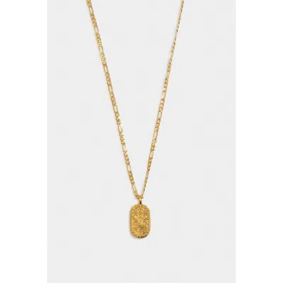 Katie Loxton 'taurus' Waterproof Gold Zodiac Necklace In Gold