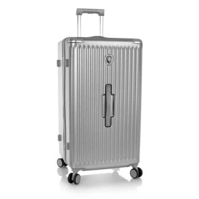 Heys Luxe 30 Inch Luggage Trunk In Silver