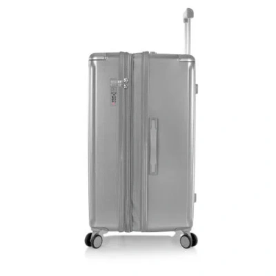 Heys Luxe 30 Inch Luggage Trunk In Silver
