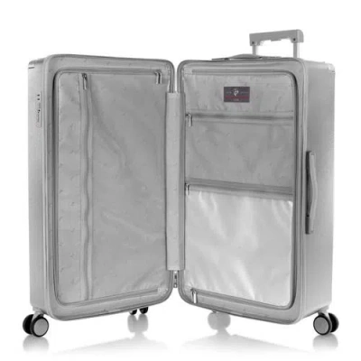 Heys Luxe 30 Inch Luggage Trunk In Silver