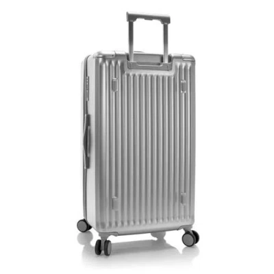 Heys Luxe 30 Inch Luggage Trunk In Silver