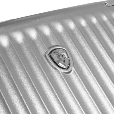 Heys Luxe 30 Inch Luggage Trunk In Silver