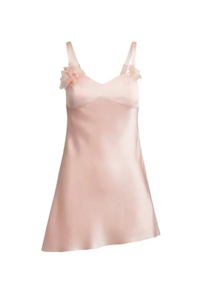 Scarlett Gasque Temptation Mini Dress In Purple