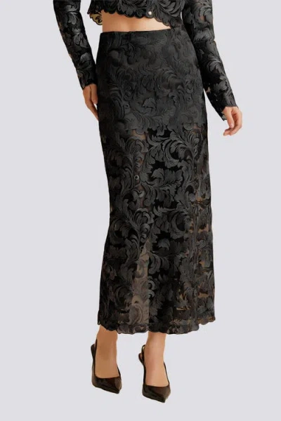 Scarlett Gasque Sovereign Skirt In Black