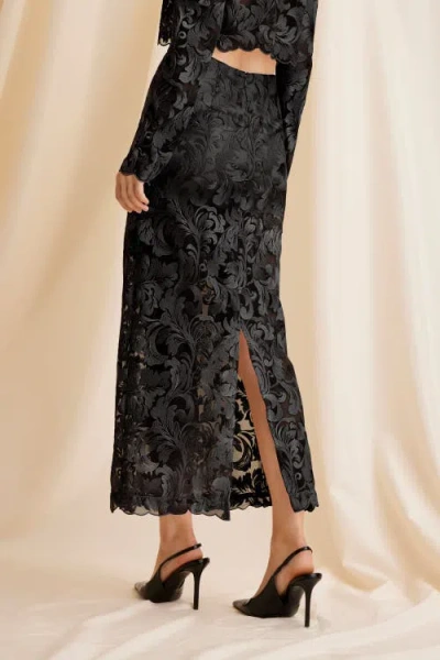 Scarlett Gasque Sovereign Skirt In Black