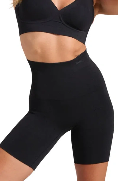Siella Sculpt High Waist Shaping Short In Black