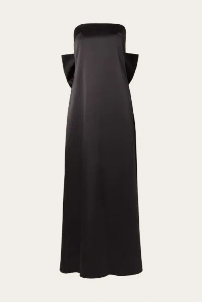 Malina Elmina Bow Detailed Maxi Dress In Multi