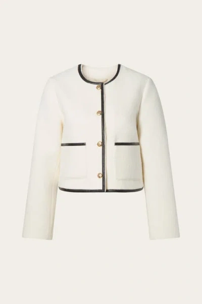 Malina Ninette Dressed Wool Jacket In Multi