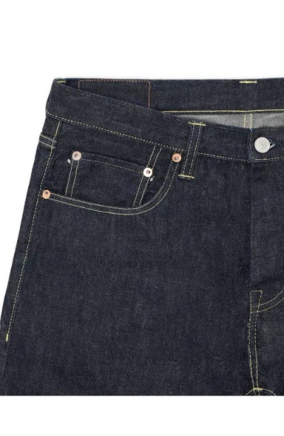 Fortela 356 Jaky Japan Selvedge 5-pocket Regular Fit Indigo Rinse Denim In Blue