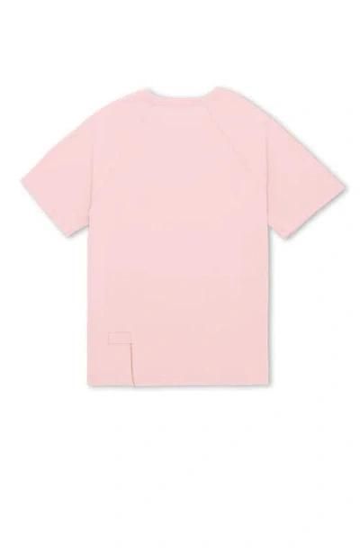 Fortela Vermont Jersey T-shirt With Chest Pocket In Pink