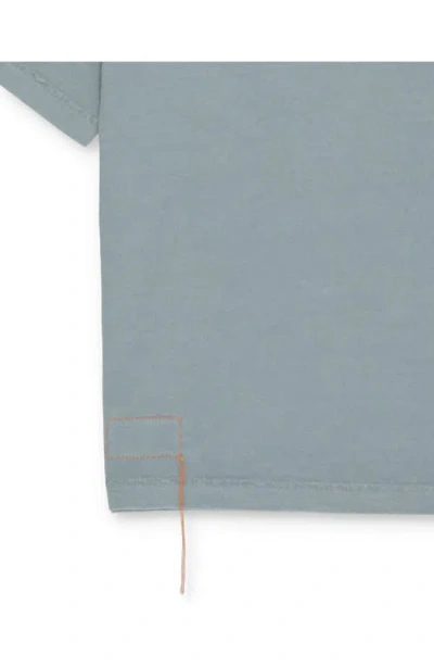 Fortela Vermont Jersey T-shirt With Chest Pocket In Blue