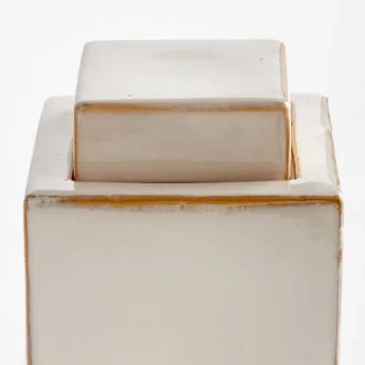 Napa Home & Garden Ophelia Jar In White