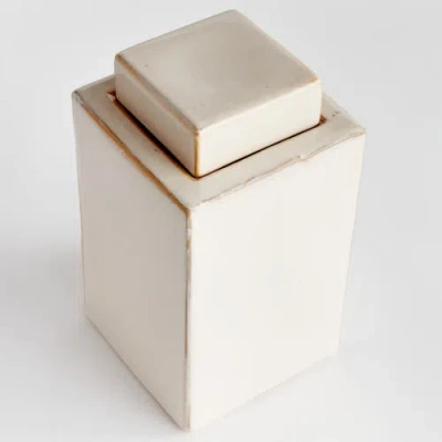 Napa Home & Garden Ophelia Jar In White