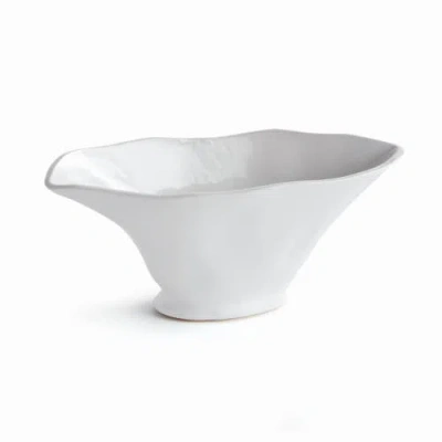 Napa Home & Garden Madara Oval Vase In White