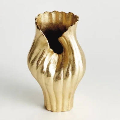 Napa Home & Garden Rosalie Vase Large In Gold