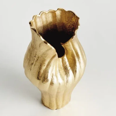 Napa Home & Garden Rosalie Vase Large In Gold