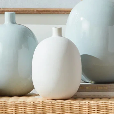 Napa Home & Garden Barclay Butera Sandbar Vase Small In White