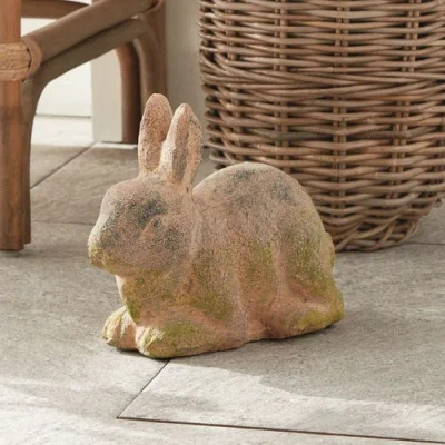 Napa Home & Garden Weathered Garden Rabbit Large In Multi