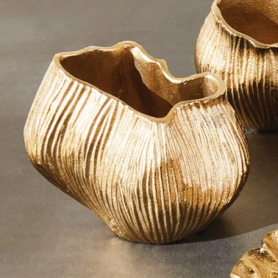 Napa Home & Garden Lillian Vase Large In Gold