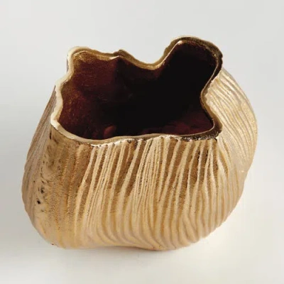 Napa Home & Garden Lillian Vase Large In Gold