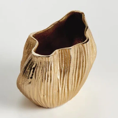 Napa Home & Garden Lillian Vase Large In Gold