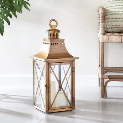 Napa Home & Garden Homes Lantern Large In Gold