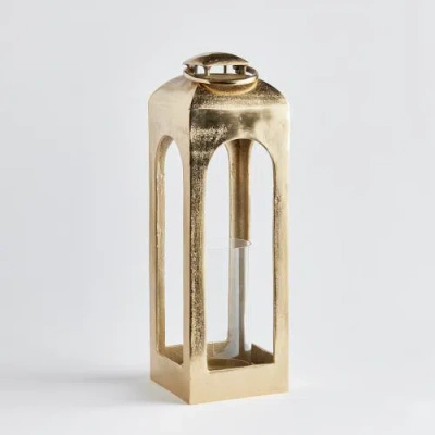 Napa Home & Garden Isabella Lantern Candle Holder Large In Gold