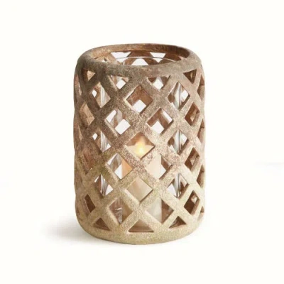 Napa Home & Garden Lucca Hurricane Large In Brown