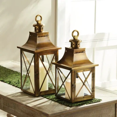 Napa Home & Garden Homes Lantern Medium In Gold